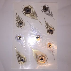 Feather flash tattoos